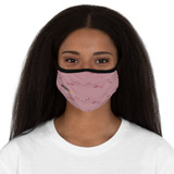 Flowers in Rose Face Mask