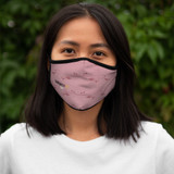Flowers in Rose Face Mask