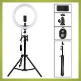 The "Essential Series" 10"/26cm Ring Light with Tripod and Wireless Remote