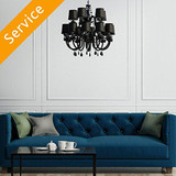 Chandelier Installation