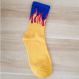 Blazing Bamboo Fiber Crew Socks
