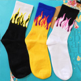 Blazing Bamboo Fiber Crew Socks