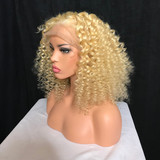 Mikaila (Wavy 613 Blonde 100% Remy Human Hair Lace Front Wig ~ Choose Cap, Length & Density)