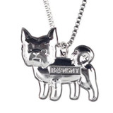 Yorkshire Dog Pendant Necklace