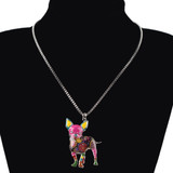 Chihuahua Dog Pendant Necklace