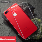 Clear Silicon Soft TPU iPhone Case For 7 7Plus 8 8Plus X XS MAX XR   iPhone 5 5s SE 6 6s 6Plus 6sPlus