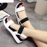 Women's Summer flat peep-toe  Casual sandals