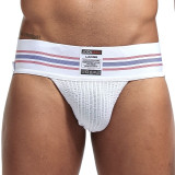 JOCKMAIL Mens thongs and g strings Wide Belt Breathable Elastic Big Bag Sports mens briefs jockstrap gay underwear tanga hombre