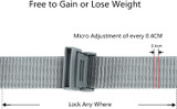 Mens Belt 2 Units,Bulliant Military Tactical Nylon Belt Metal Free for Men Sports Golf Outdoor