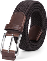 JASGOOD Braided Elastic Belts Mens,Woven Stretch Belt-Causal Belt for Golf Pants Jeans Women/Junior