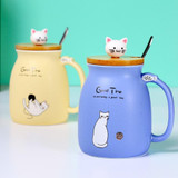 Bubbles Cat Ceramic Coffee Mug