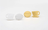 Luxyglo Coffee Cup and Bean Earrings