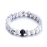 Natural Stone Couple Bracelet