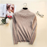 2019 Autumn Winter Women Pullovers Sweater Knitted Elasticity Casual Jumper Fashion Slim Turtleneck Warm Female Sweaters 2019 Autumn Winter Women Pullovers Sweater Knitted Elasticity Casual Jumper Fashion Slim Turtleneck Warm Female Sweaters