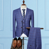 Men's Slim Fit Business Suit # 071