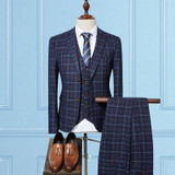 Men's Slim Fit Business Suit # 071