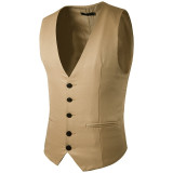 (New) Men's Fashion Single Breasted Vest
