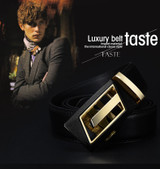 Designer **Automatic Buckle** Cowhide Luxury Belt