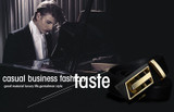 Designer **Automatic Buckle** Cowhide Luxury Belt