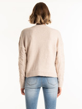 Cable-knit  sweater pullover