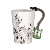 Guitar Coffee Mug - Green