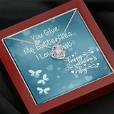 You Give Me Butterflies | Love Knot Necklace