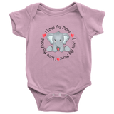 I Love My Moms - Elephant