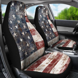 American Flag Car Seat Cover