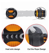 Flashlight multifunction military tactical outdoor survival