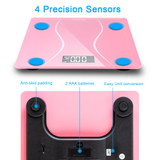 Digital Electronic LCD Personal Glass Bathroom  Weighing Scale
