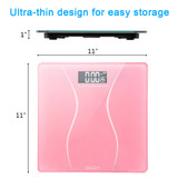 Digital Electronic LCD Personal Glass Bathroom  Weighing Scale