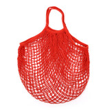 1PC Mesh Shopping Bag Net String Bag Fruit Storage Handbag Large Cotton Totes Foldable Cotton Mesh Woven Net Bag Reusable