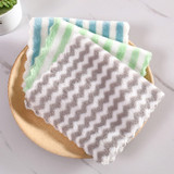 3Pcs Kitchen Cleaning Towel Multifunctional Rag Coral Velvet Dishwashing Cloth Household Kitchen Accessories Random Color 3Pcs Kitchen Cleaning Towel Multifunctional Rag Coral Velvet Dishwashing Cloth Household Kitchen Accessories Random Color