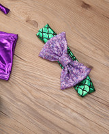 Girls (6M -7 Yrs) Mermaid Swimsuit with Tail and Headdress