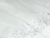 Sleeveless Lace Chiffon Top