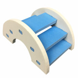 CC Hamster Toy Wooden Bridge Hamster Supplies Eco-friendly Wooden Bridge Ladder Seesaw Syrian Hamster Toy Wooden Bridge