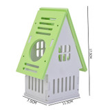 Wooden Hamster Staircase Sleeping House Golden Bear Nest Bed for Small Pets Chinchillas Guinea-pig Small Pets Cage Toys