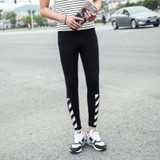 Men Running Tights Print Bodybuilding Sports Leggings