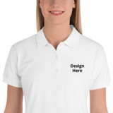 Embroidered Women's Polo Shirt