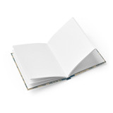 Blue Flower Personalized Recipe Journal - Ruled Line