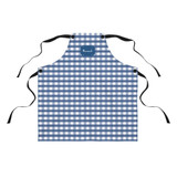 Blue Gingham Personalized Apron