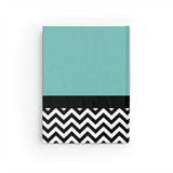 Chevron Pattern Personalized Journal - Ruled Line