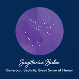 Sagittarius Baker - Constellation Adjustable Apron