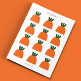 Easter Carrot Cupcake Toppers (FREE) - DIGITAL FILE