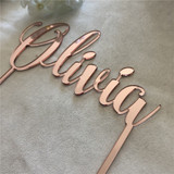 Personalized Decorative Birthday Cake Topper