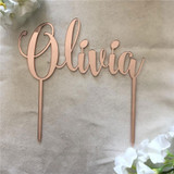 Personalized Decorative Birthday Cake Topper