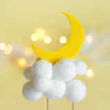 Dreamy Elephant and Squirrel Cake Toppers