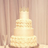 Elegant Princess Crown Cake Topper