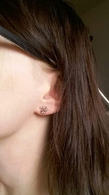 FLFD - Crystal Earrings For Women Dog Paw FLFD - Crystal Earrings For Women Dog Paw