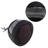 Grid Style Retro Motorcycle 12V LED Taillight W/License Light For Harley Chopper Cafe Racer Bobber Custom Brake Stop Tail Light